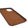 Evelatus Apple iPhone 12/12 Pro Premium Soft Touch silicone case donkerbruin