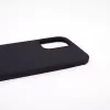 EVELATUS Apple iPhone 12/12 Pro Premium Soft Touch silicone case zwart