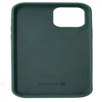 Evelatus Apple iPhone 12/12 Pro Premium Soft Touch silicone case dennengroen