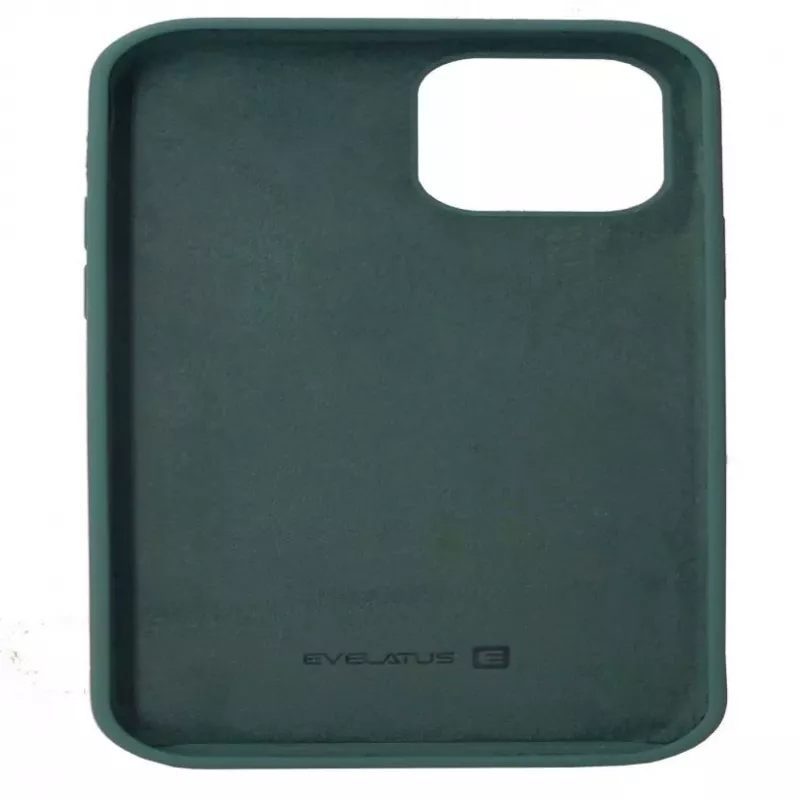 Evelatus Apple iPhone 12/12 Pro Premium Soft Touch silicone case dennengroen