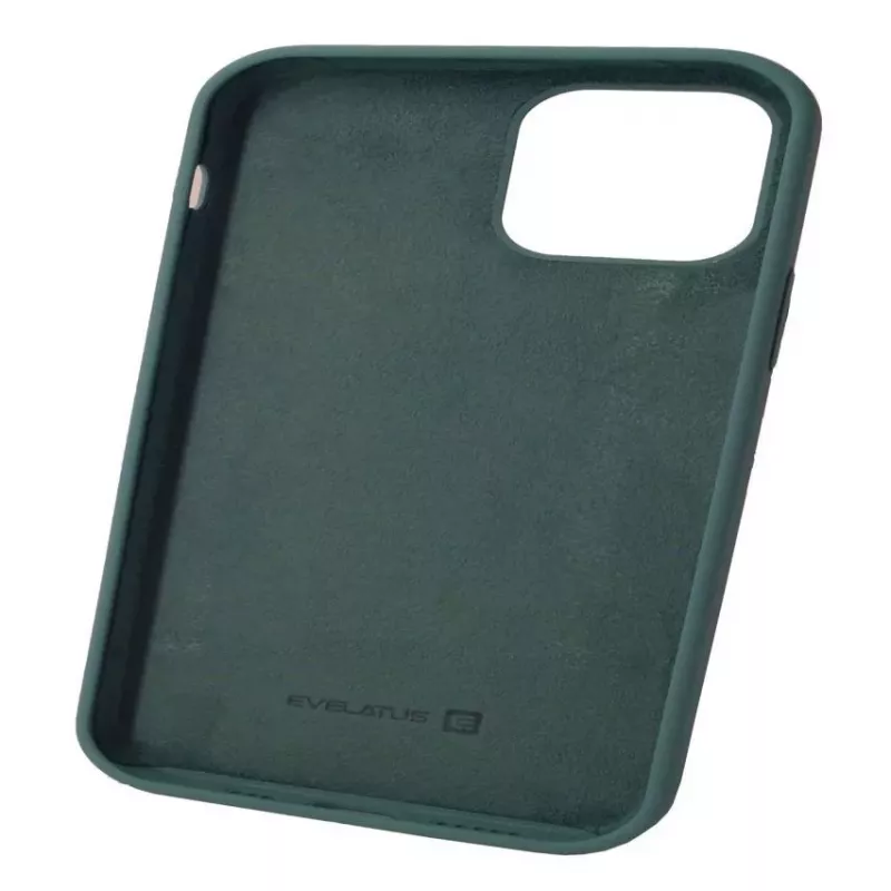 Evelatus Apple iPhone 12/12 Pro Premium Soft Touch silicone case dennengroen
