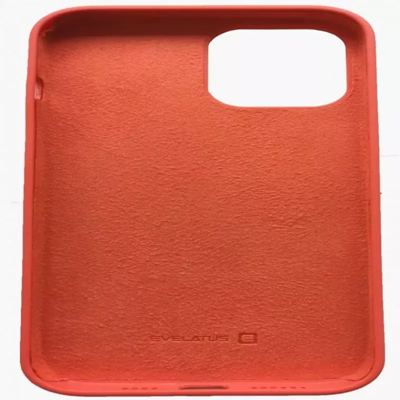 Evelatus Apple iPhone 12 Pro Max Premium Soft Touch silicone case oranje