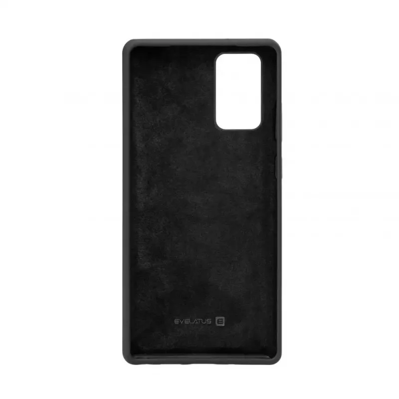 Evelatus Samsung Galaxy Note 20 Premium Soft Touch silicone case zwart