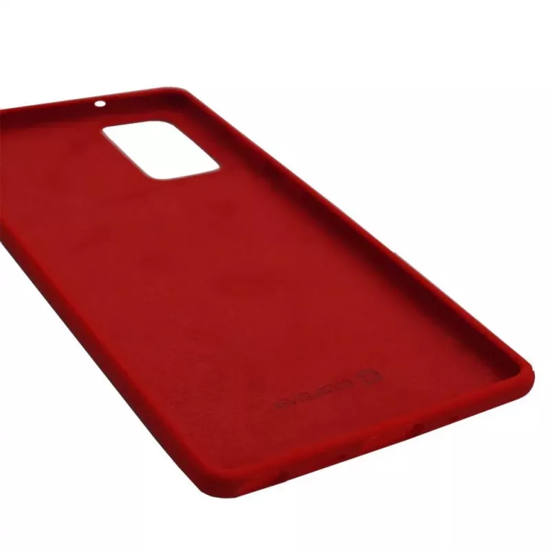 Evelatus Samsung Galaxy Note 20 Premium Soft Touch silicone case rood