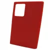 Evelatus Premium Soft Touch silicone case voor Samsung Galaxy Note 20 Ultra - rood