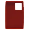 Evelatus Premium Soft Touch silicone case voor Samsung Galaxy Note 20 Ultra - rood