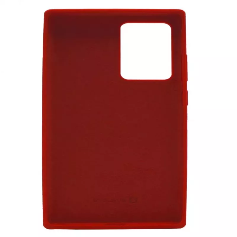 Evelatus Premium Soft Touch silicone case voor Samsung Galaxy Note 20 Ultra - rood