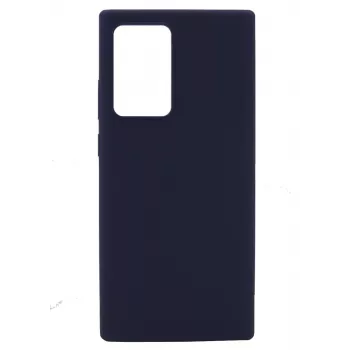 Evelatus Samsung Galaxy Note 20 Ultra Premium Soft Touch silicone case middernachtblauw