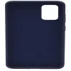 Evelatus Samsung Galaxy S20 Premium Soft Touch silicone case middernachtblauw