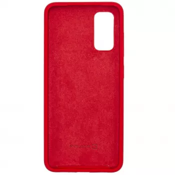 Evelatus Samsung Galaxy S20 Premium Soft Touch silicone case rood