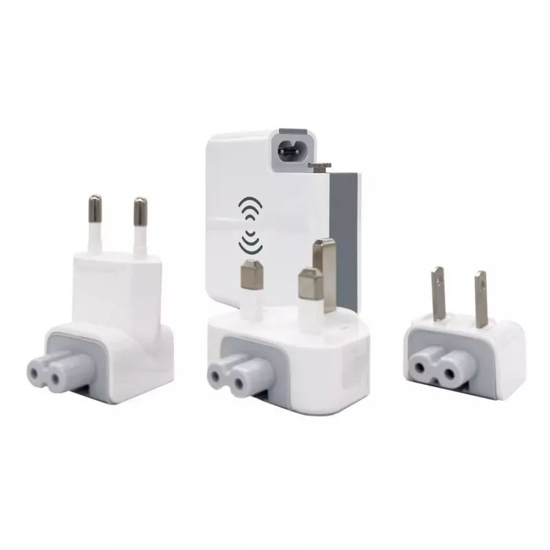 Evelatus reisadapter draadloze oplader EWC06 wit