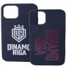 Evelatus iPhone 12 Pro soft touch silicone hoesje DR Logo N2 rood zwart