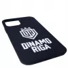 Evelatus iPhone 12 Pro soft touch silicone hoesje DR Logo N4 wit zwart