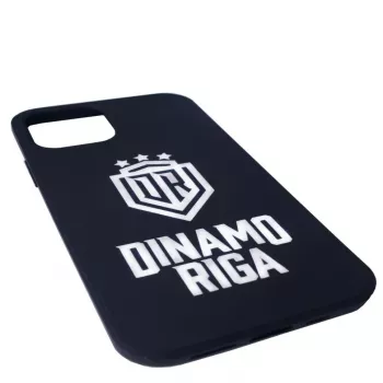 Evelatus iPhone 12 Pro soft touch silicone hoesje DR Logo N4 wit zwart
