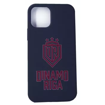 EVELATUS iPhone 12 Pro soft touch silicone hoesje DR Logo N4 rood
