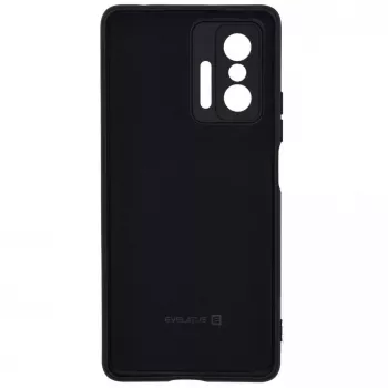 Evelatus Nano Silicone Case Soft Touch TPU voor Xiaomi Redmi Note 10S / Poco M5s Zwart