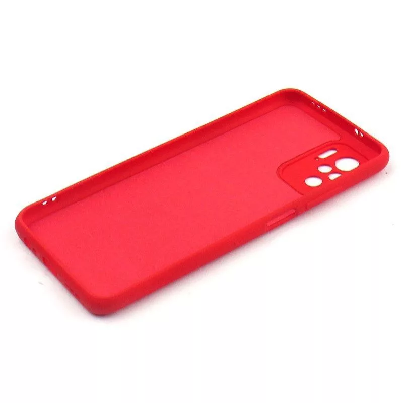 Evelatus Xiaomi Redmi Note 10S / Poco M5s Nano Silicone Case Soft Touch TPU Rood