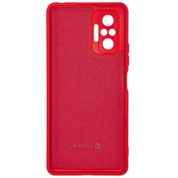 Evelatus Xiaomi Redmi Note 10 Pro Nano Silicone Case Soft Touch TPU Rood