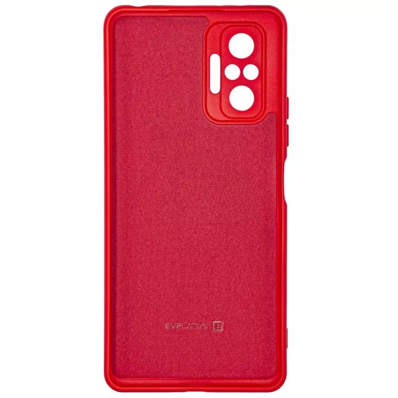 Evelatus Xiaomi Redmi Note 10 Pro Nano Silicone Case Soft Touch TPU Rood