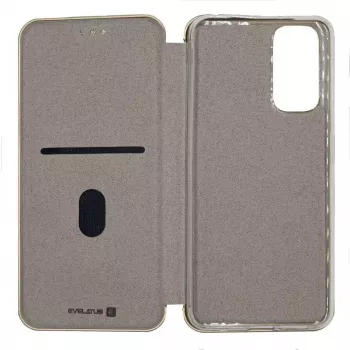 Evelatus Samsung Galaxy A02s Book Case Goud
