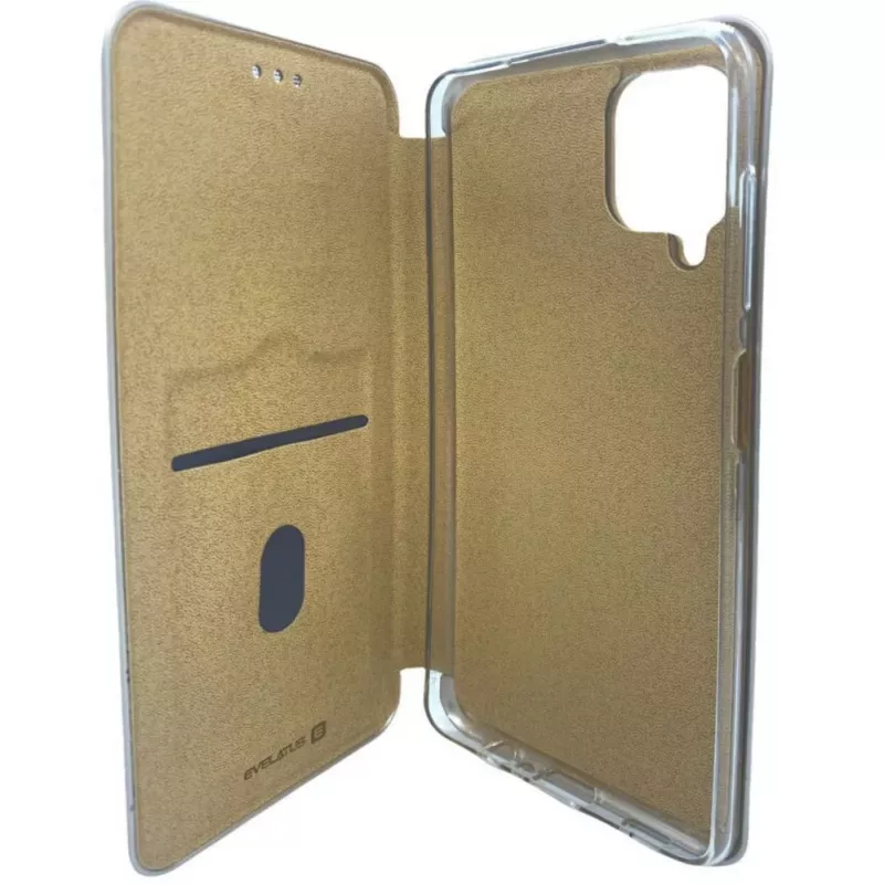 Evelatus Samsung Galaxy A12 / M12 Book Case Goud