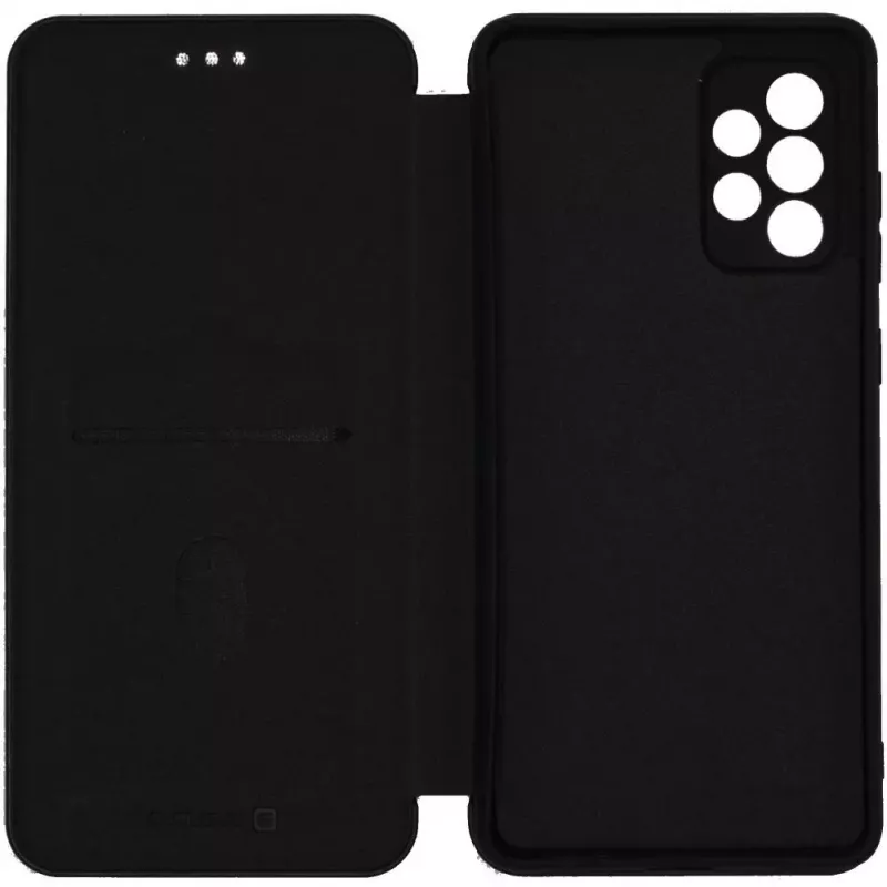 Evelatus Samsung Galaxy A72 Book Case zwart