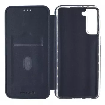 Evelatus Samsung Galaxy S21 Plus Book Case Blauw