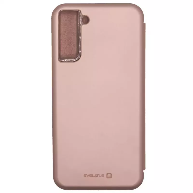 Evelatus Samsung Galaxy S21 Plus Book Case roségoud