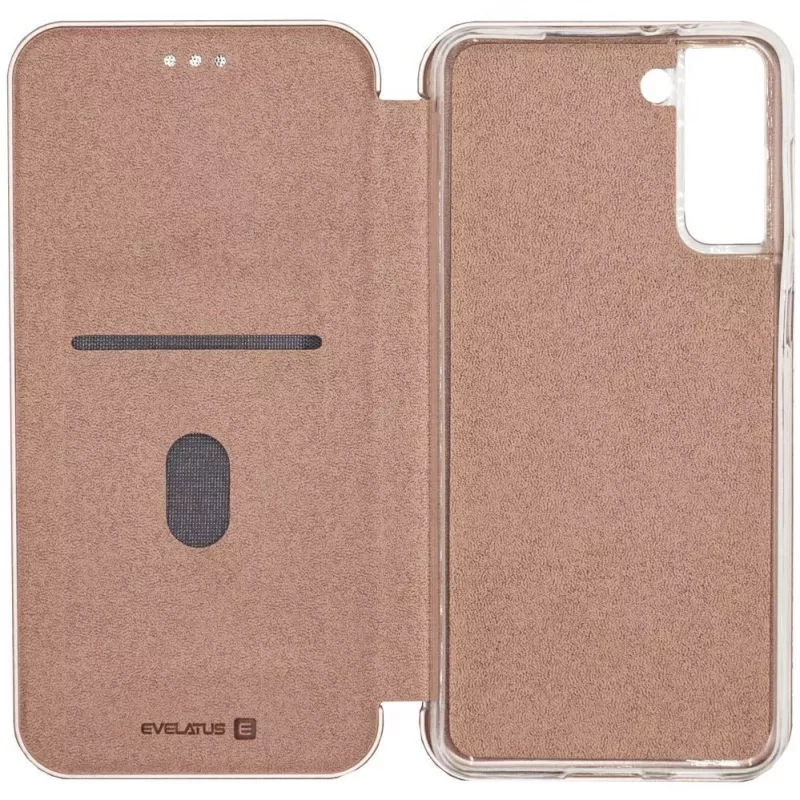 Evelatus Samsung Galaxy S21 Plus Book Case roségoud