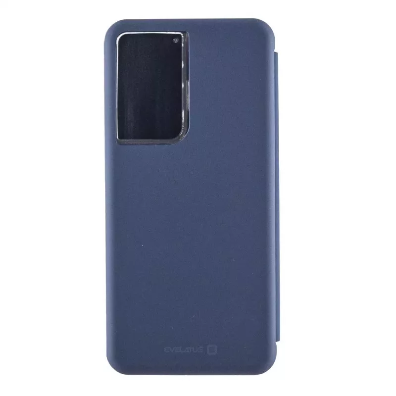 Evelatus Samsung Galaxy S21 Ultra Book Case Blauw