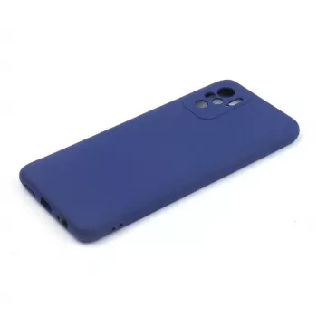 Evelatus Xiaomi Redmi Note 10S / Poco M5s Nano silicone hoesje Soft Touch TPU blauw