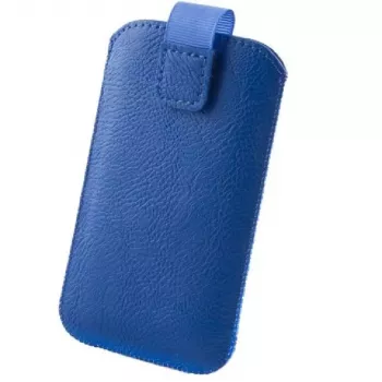 GreenGo Samsung Galaxy Note 2 Mono XXXXL flipcase blauw