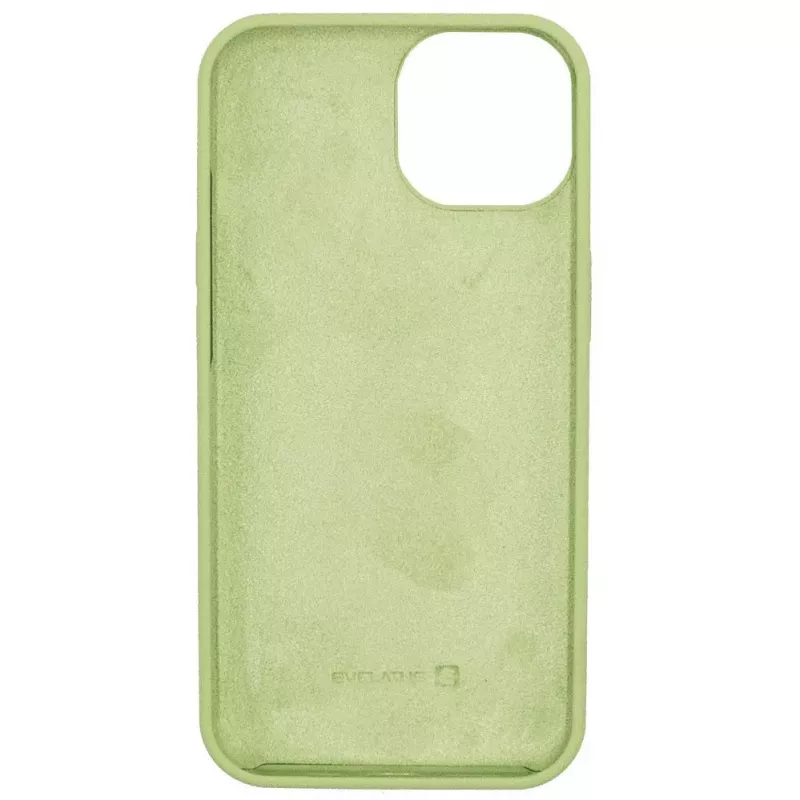Evelatus Apple iPhone 13 premium soft touch siliconenhoes matcha green