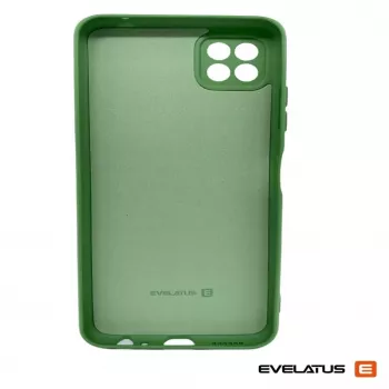 Evelatus Samsung Galaxy A22 5G Premium Soft Touch Siliconen Hoesje Groen