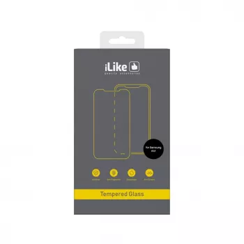 iLike Samsung Galaxy A41 0,33 mm Flat Clear Glass HD Screenprotector