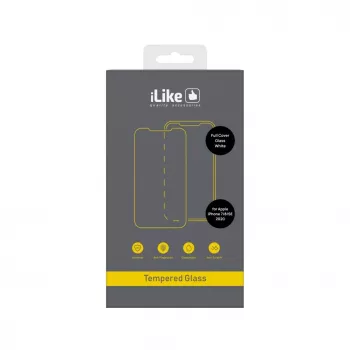iLike Apple iPhone 7/8/SE 2020/SE 2022 3D Full Cover Glass Screenprotector wit