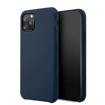 iLike Samsung S21 FE Silicone Lite Case marineblauw