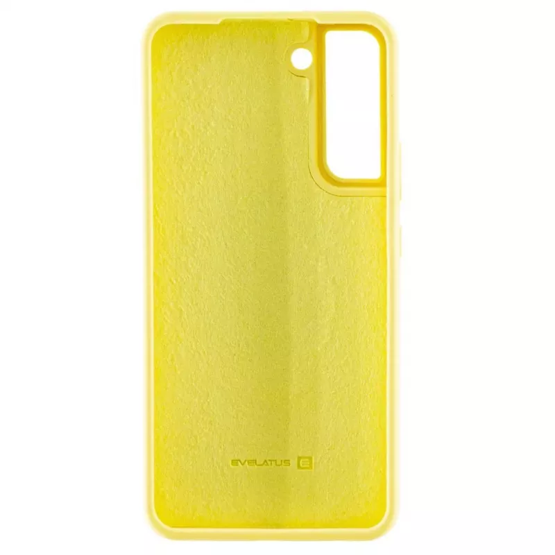 Evelatus Samsung Galaxy S22 Plus Premium Soft Touch siliconen case geel