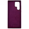 Evelatus Samsung Galaxy S22 Ultra Premium Soft Touch siliconen case bordeaux
