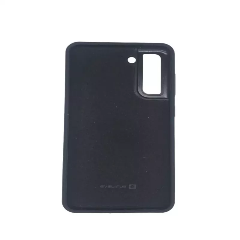 Evelatus Samsung Galaxy S21 FE Premium Soft Touch siliconen case zwart