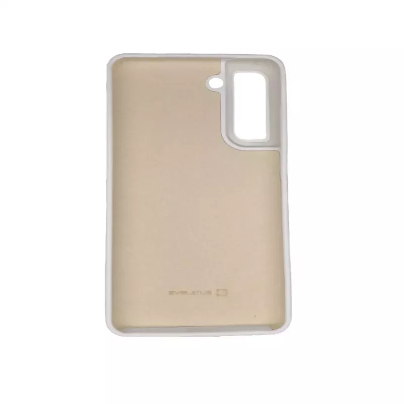 Evelatus Samsung Galaxy S21 FE Premium Soft Touch siliconen case wit