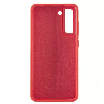 Evelatus Samsung Galaxy S21 FE Premium Soft Touch siliconen case Chinees rood