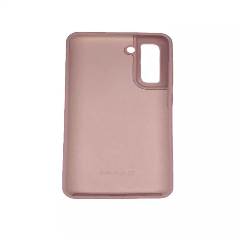 Evelatus Samsung Galaxy S21 FE Premium Soft Touch siliconen case Pink Sand