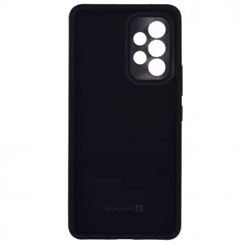 Evelatus Samsung Galaxy A73 5G Premium Soft Touch siliconen case zwart