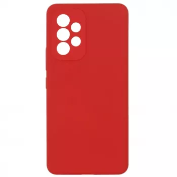 Evelatus Samsung Galaxy A73 5G Premium Soft Touch siliconen case Chinees rood
