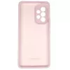 Evelatus Samsung Galaxy A73 5G Premium Soft Touch siliconen case Pink Sand