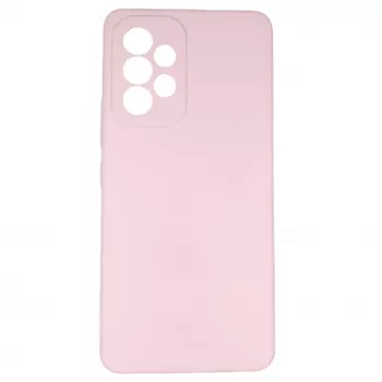 Evelatus Samsung Galaxy A73 5G Premium Soft Touch siliconen case Pink Sand