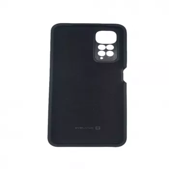 Evelatus Xiaomi Redmi Note 11/11S Premium Soft Touch siliconen case zwart