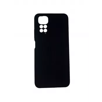 Evelatus Xiaomi Redmi Note 11/11S Premium Soft Touch siliconen case zwart