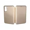 Evelatus Samsung Galaxy S21 FE Book Case goud